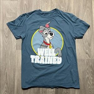 Disney Lady and The Tramp Dog Graphic T-Shirt